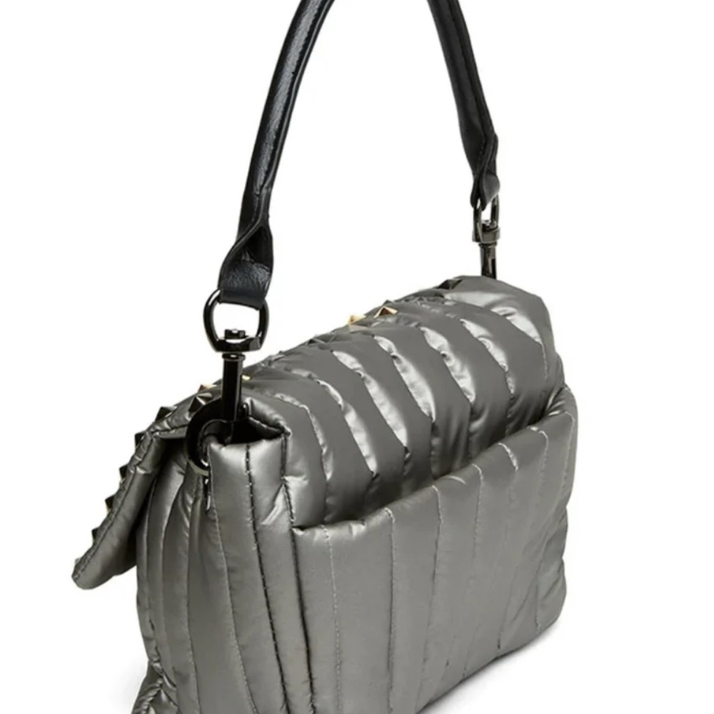 Think! Silver Quilted Handbag - Picture 5 of 5
